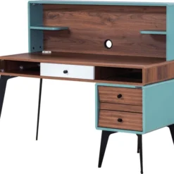 Lajivert Kampüs Schreibtisch mit USB-Anschluss