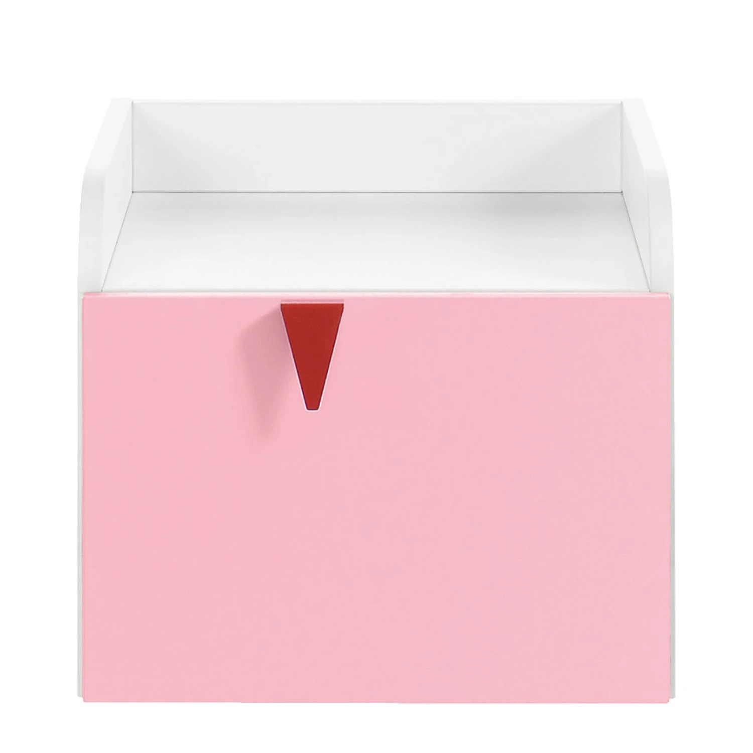 Now! by hülsta Nachttisch hülsta now minimo - Weiß / Rosa – Bild 2