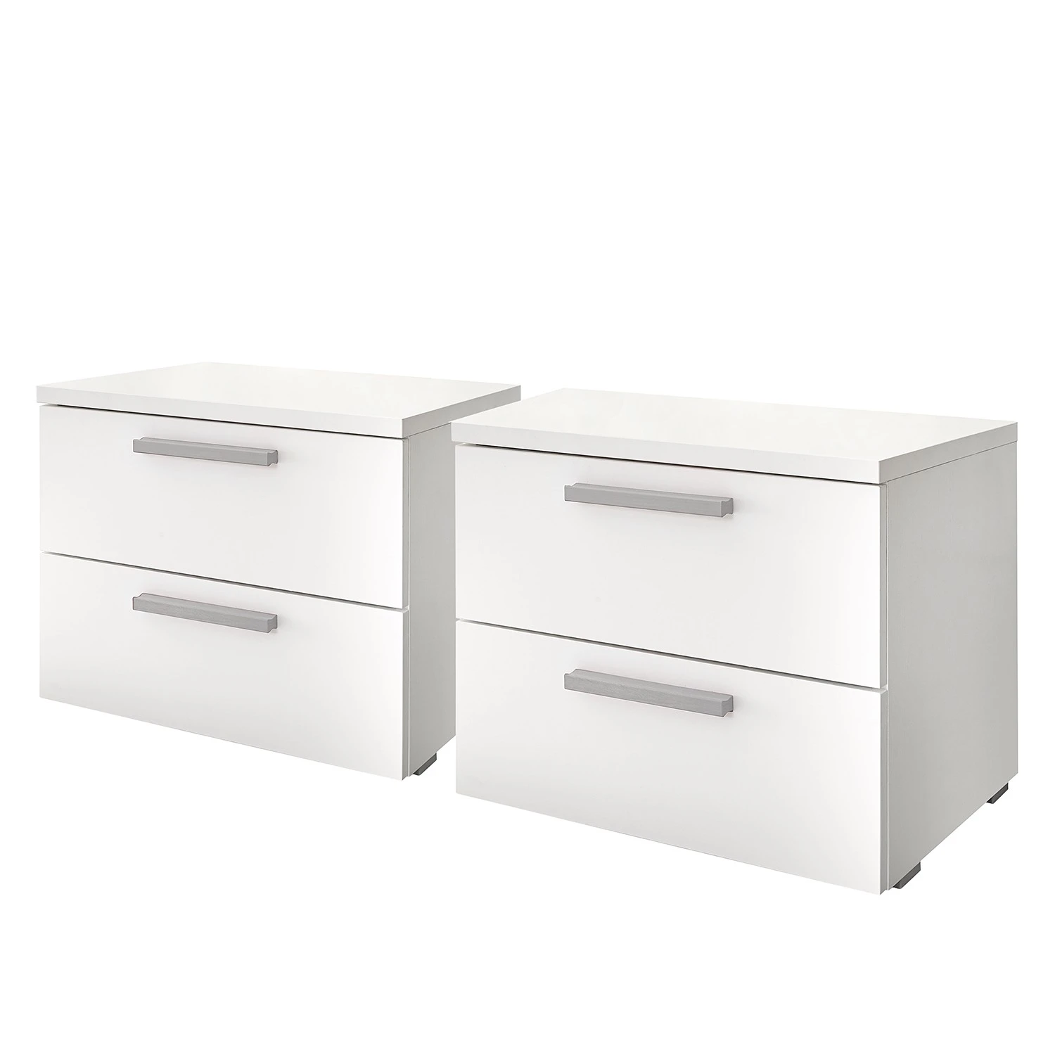 LC Spa Nachtkommodenset Enjoy (2-teilig) - Weiß / Grau – Bild 4