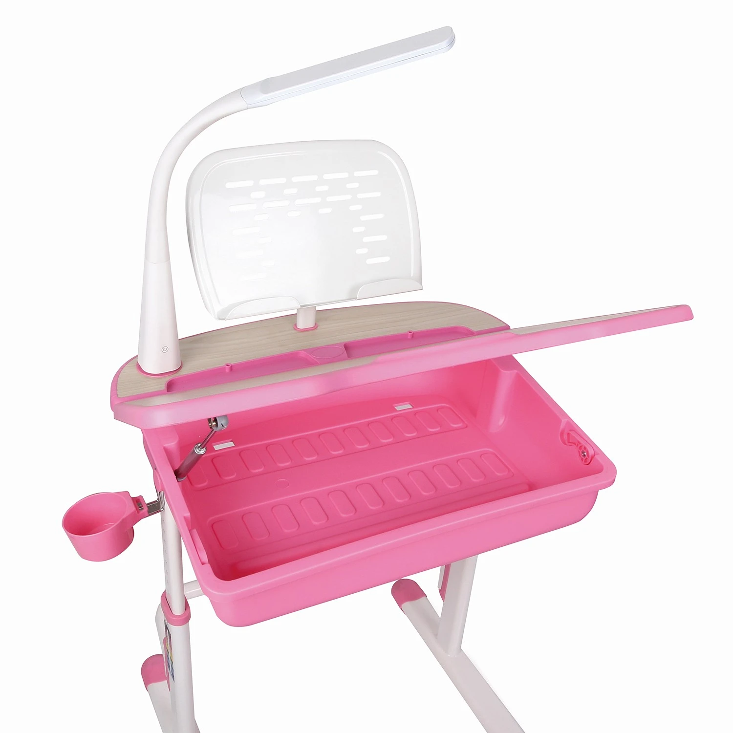 Vipack Kinderschreibtisch Comfortline I - Weiß / Rosa – Bild 3
