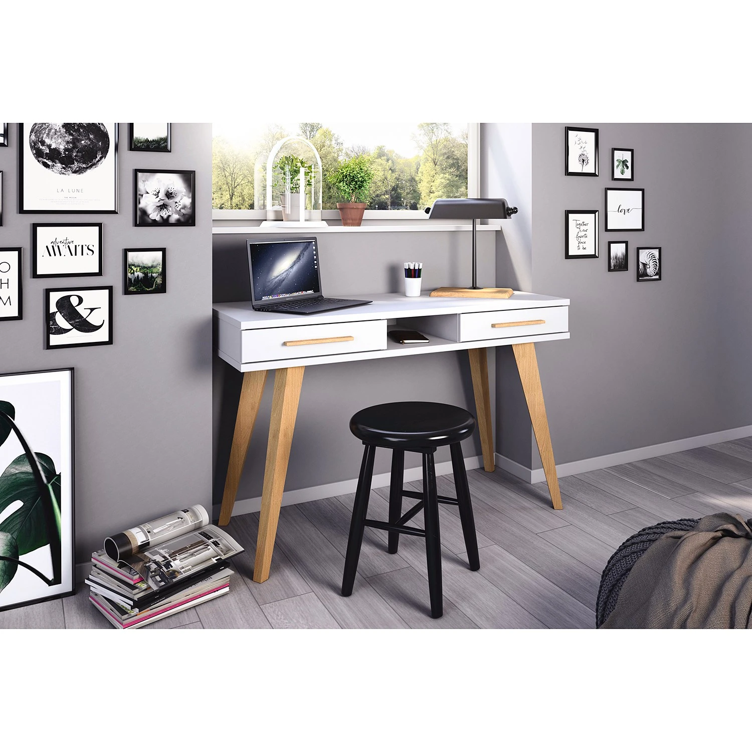 Rauch Orange Schreibtisch Carlsson – Bild 2