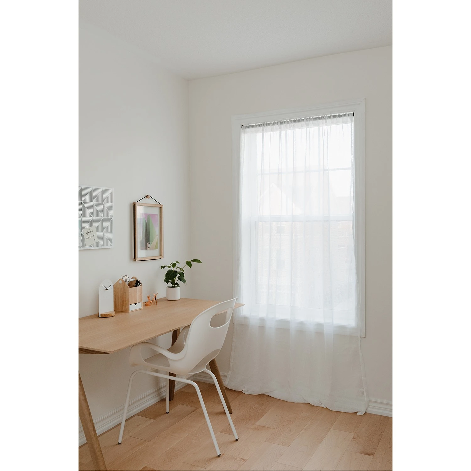 Umbra Gardinen-Klemmstange Chroma - Stahl / Gummibaum - Schwarz – Bild 2