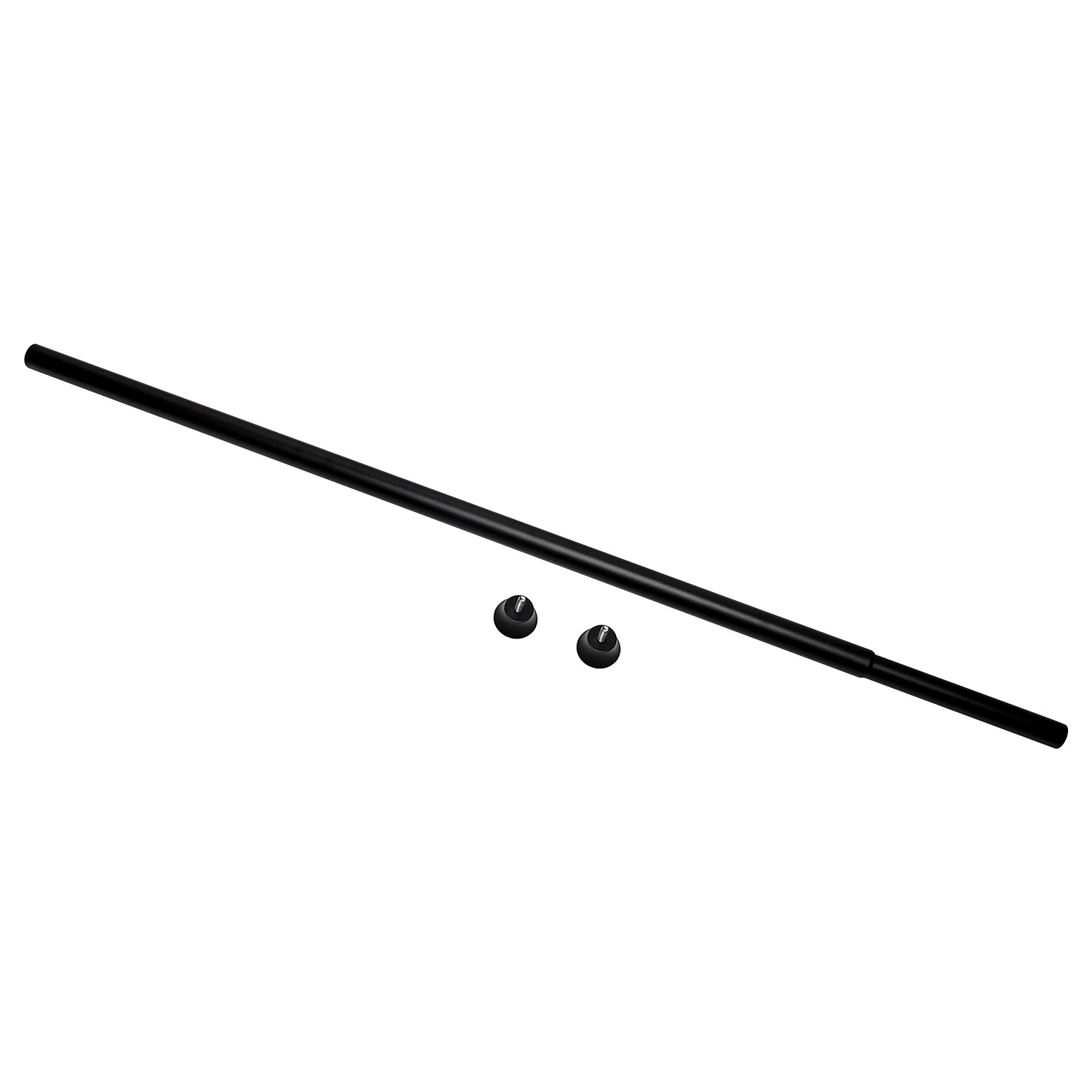 Umbra Gardinen-Klemmstange Chroma - Stahl / Gummibaum - Schwarz – Bild 4