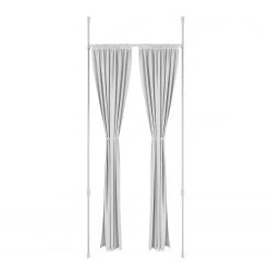 Umbra Klemmvorhangstange Anywhere - Stahl / Kunststoff - Weiß