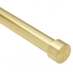 Umbra Gardinenstange Cappa II (1-läufig) - Stahl - Gold - Breite: 462 cm