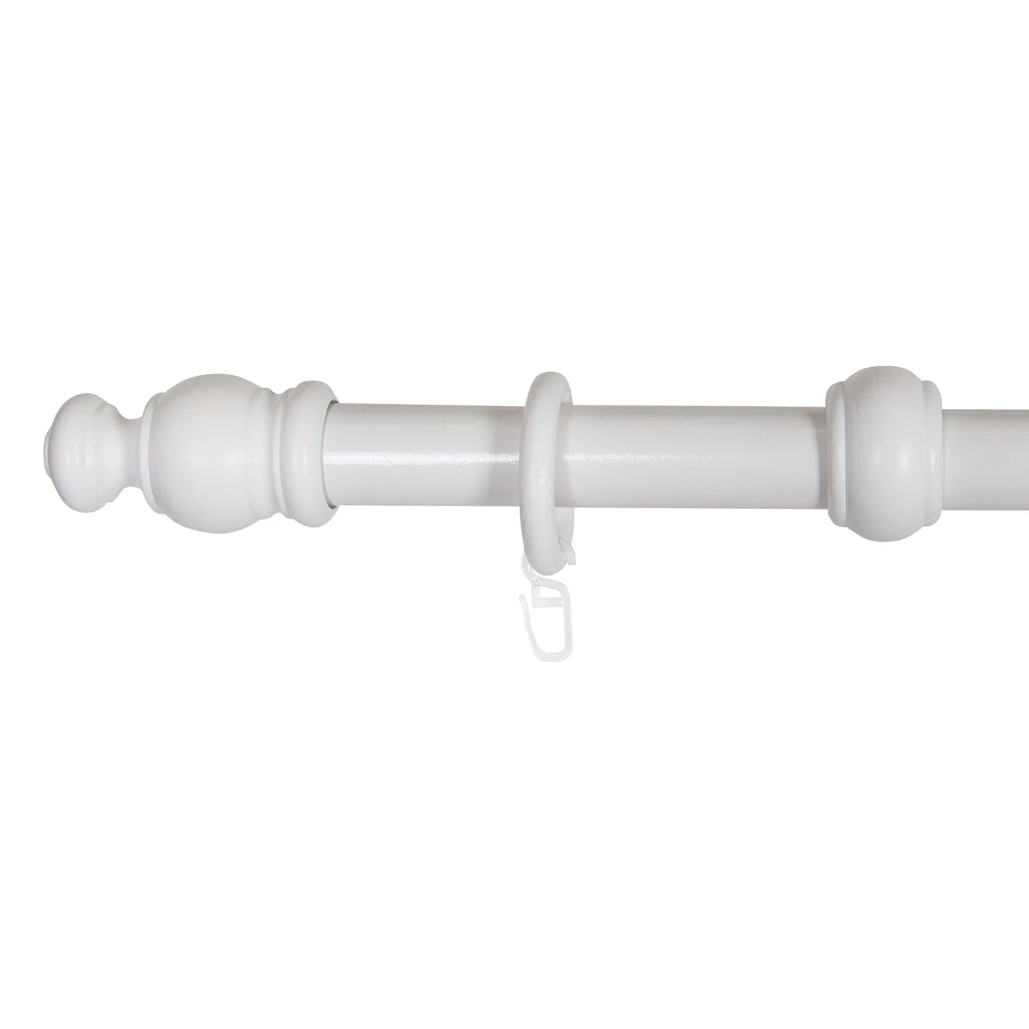 Mydeco 28mm Gardinenstange Mini - Weiß - Breite: 120 cm – Bild 5