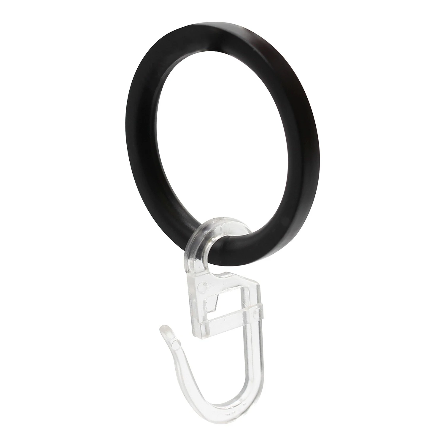 Mydeco 16/20mm Ersatzringe für Gardinenstangen - Zamak - Schwarz