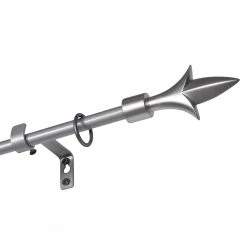 Mydeco 13/16mm Gardinenstange Lance ausziehbar - Zamak - Silber