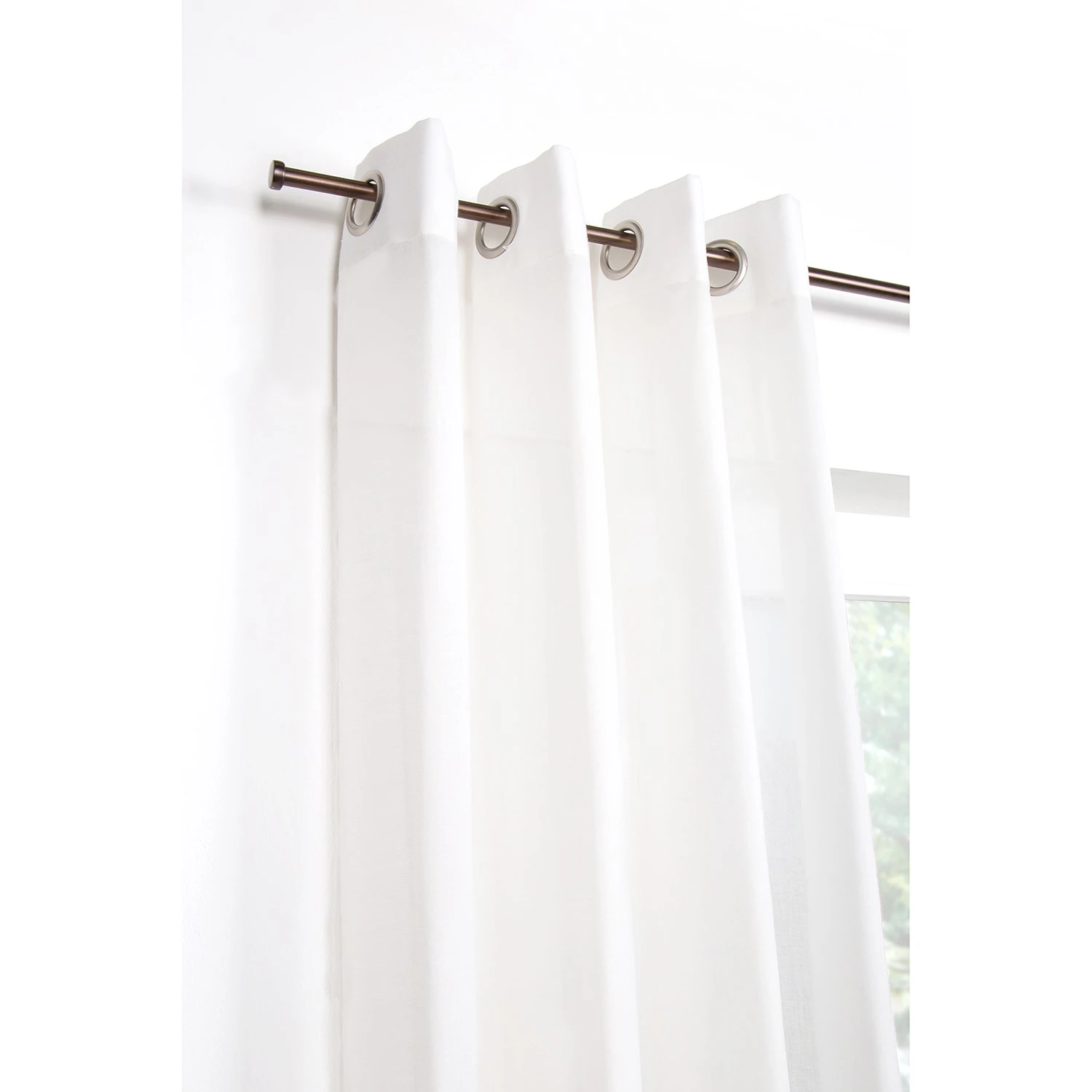 Mydeco Gardinenstange Cap-Noble ausziehbar - Zamak - Bronze - Breite: 160 cm – Bild 2