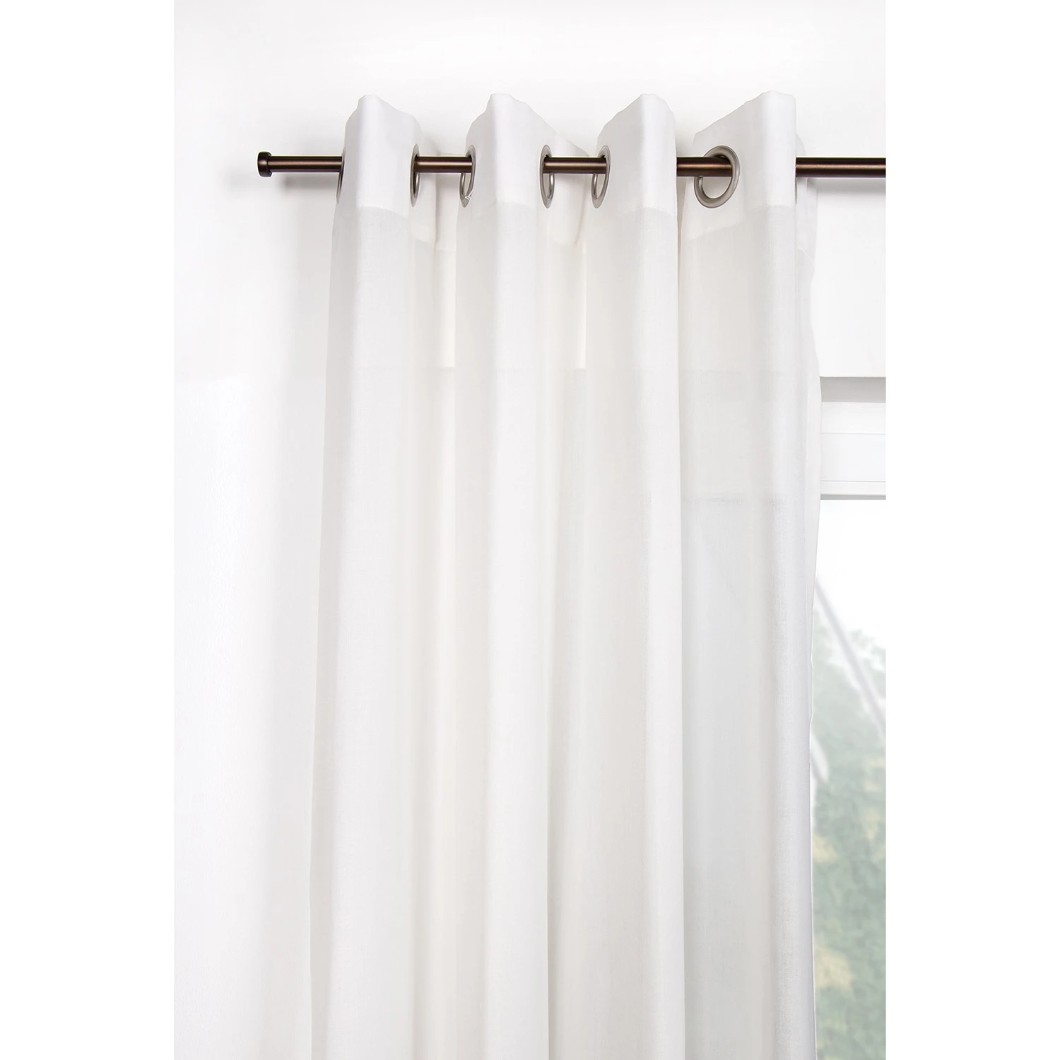 Mydeco Gardinenstange Cap-Noble ausziehbar - Zamak - Bronze - Breite: 160 cm – Bild 3