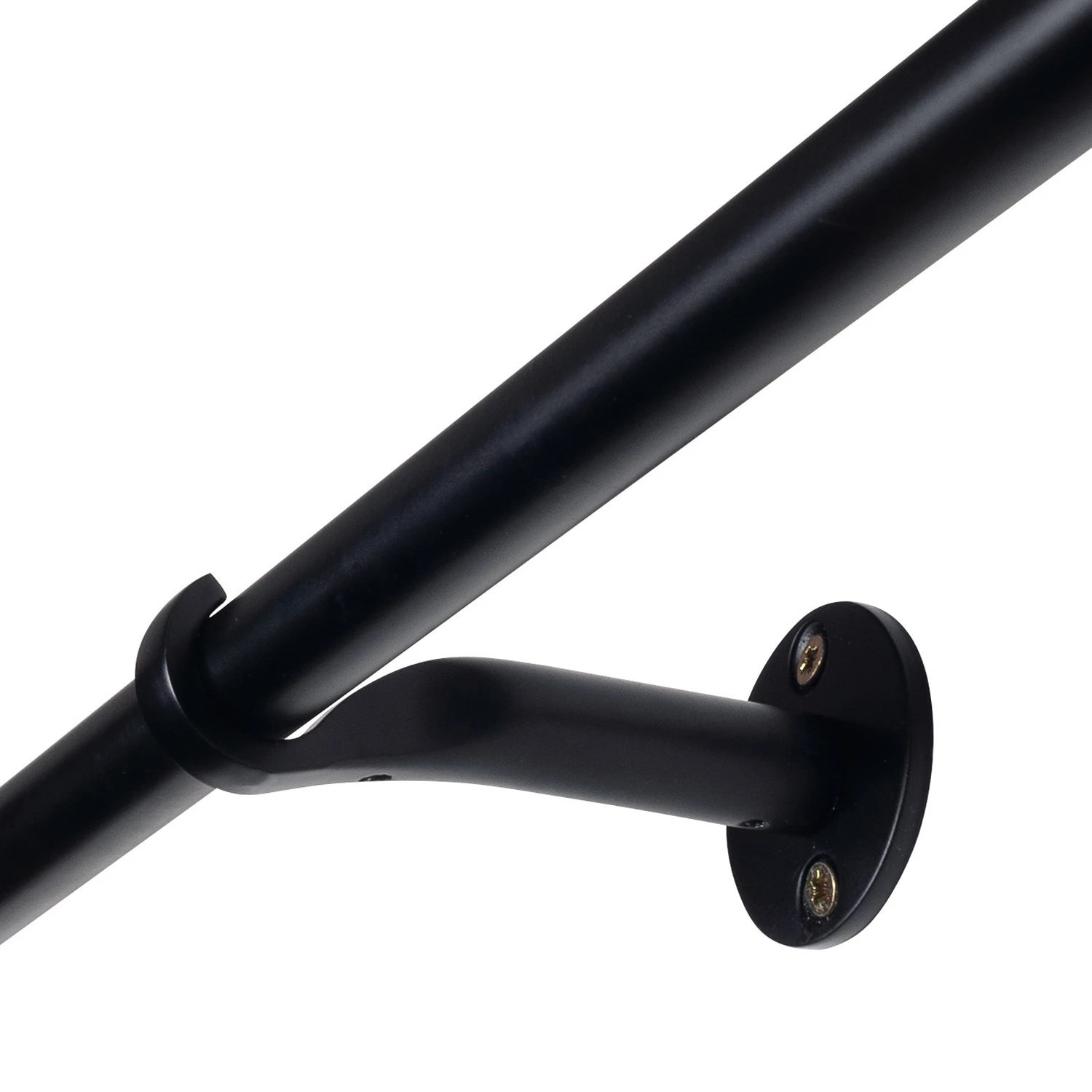 Mydeco Gardinenstange Day&Night ausziehbar - Zamak - Schwarz - Breite: 120 cm – Bild 5