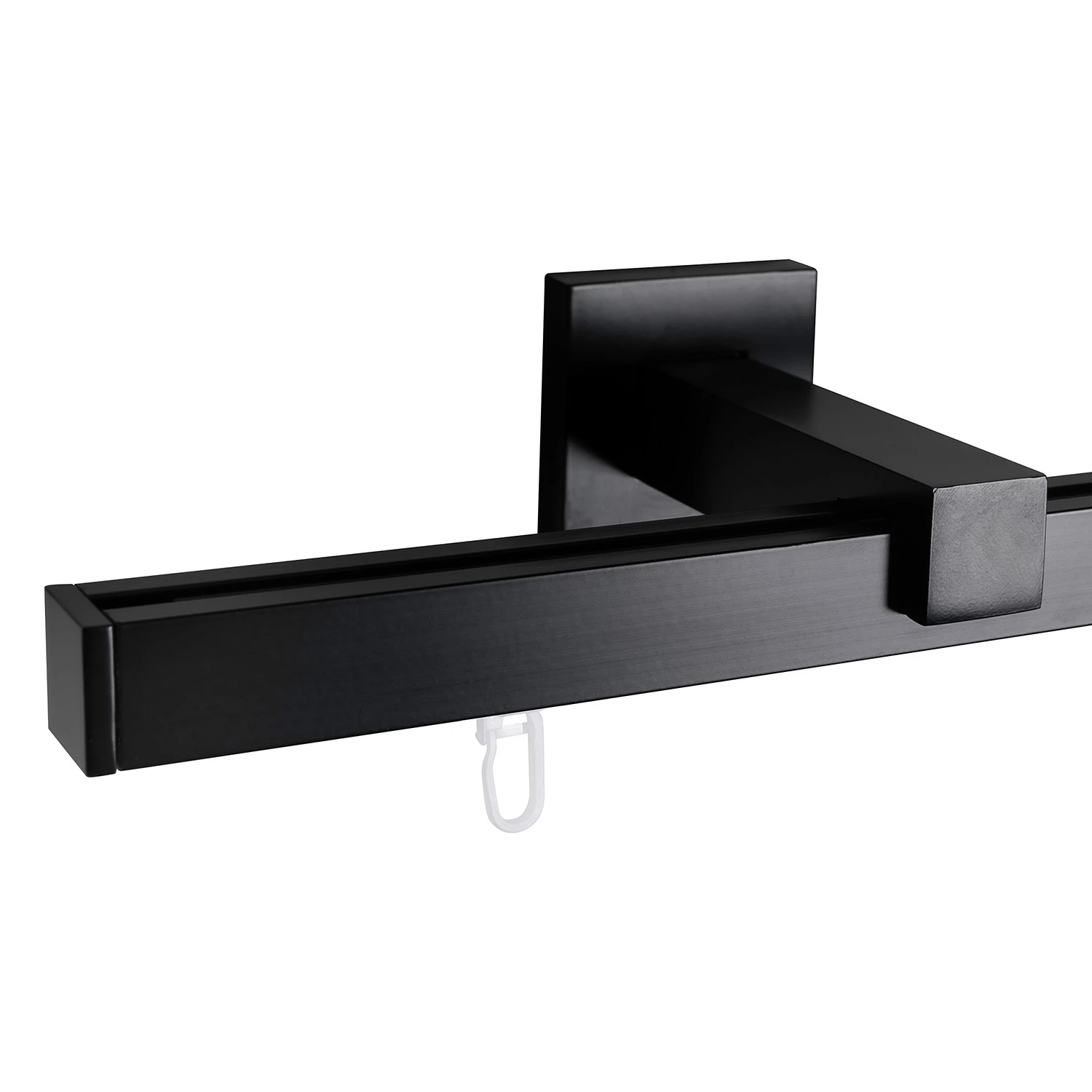 Mydeco 20mm Innenlaufgarnitur Square - Zamak - Schwarz - Breite: 160 cm – Bild 4