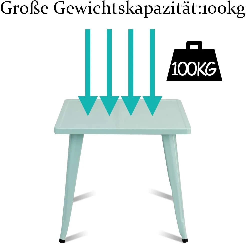 Costway Kindertisch Spieltisch – Bild 4