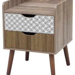 Urban living Kerkio Nachttisch Mit Schubladen