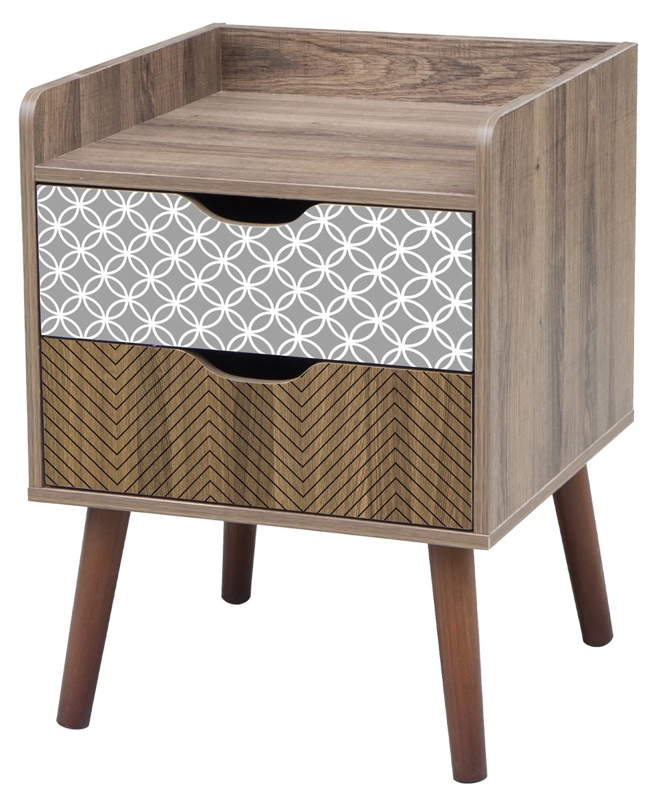 Urban living Kerkio Nachttisch Mit Schubladen