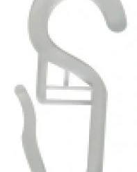 Home24Deko Ringe für Gardinenstangen - inkl. Faltenhaken - 16/20mm - Durchscheinend