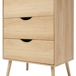 Urban living Flip Kommode Mit 3 Schubladen 60x40x80.5