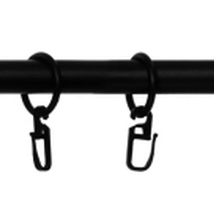 Lichtblick Gardinenstange Lilie I (1-läufig) - Metall - Schwarz – Bild 3