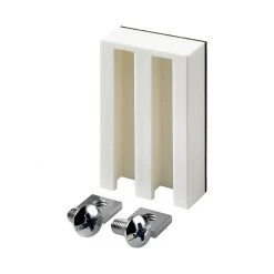 Lichtblick Universal Haftträger Wolin - Kunststoff - Weiß