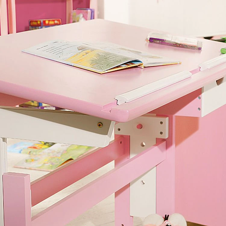 Kids Club Collection Jugendschreibtisch Cecilia - Rosa/Weiß – Bild 8