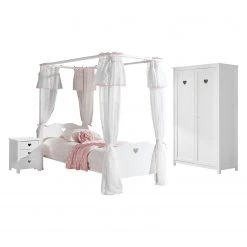 Vipack Jugendzimmerkombi Amori III (3-teilig) - Weiß