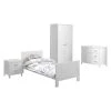 Vipack Jugendzimmerkombi Lewis III (4-teilig) - Weiß