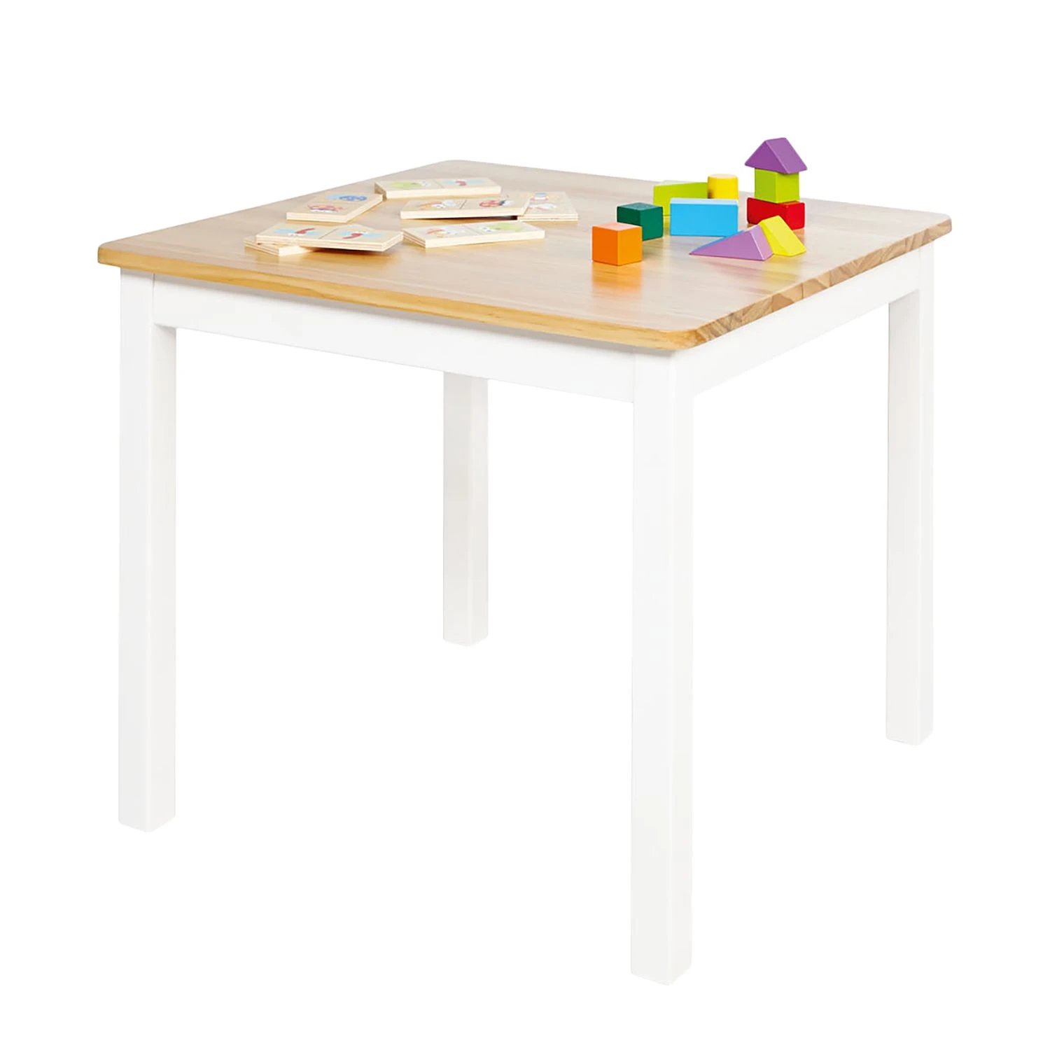 Pinolino Kindertisch Fenna Kids - Kiefer massiv - Kiefer / Weiß