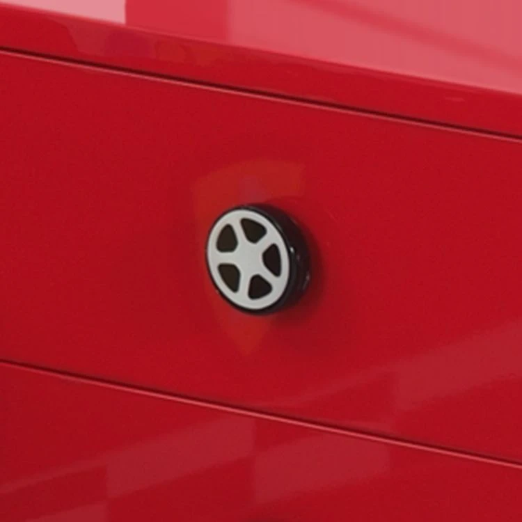 Vipack Nachtkommode Monza - Rot – Bild 3