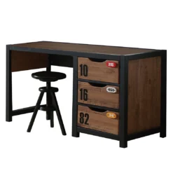 Vipack Schreibtisch Alex - Kiefer gebeizt